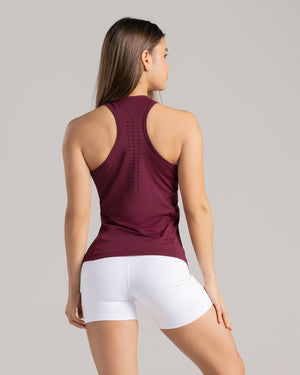 Blusa deportiva color magenta para mujer, marca BABALÚ, referencia 37513, vista trasera. Compra al por mayor en int.babalu.com.co en USD.