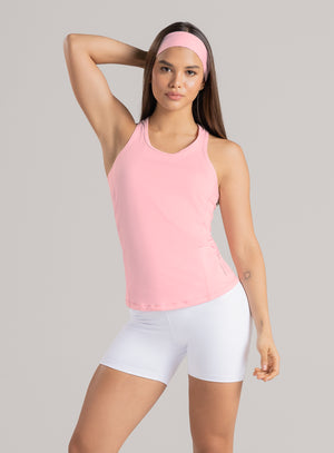 Blusa deportiva color rosado para mujer, marca BABALÚ, referencia 37513, vista frontal. Compra al por mayor en int.babalu.com.co en USD.