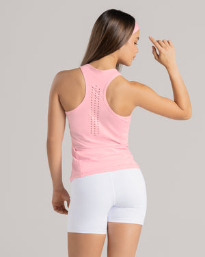 Blusa deportiva color rosado para mujer, marca BABALÚ, referencia 37513, vista trasera. Compra al por mayor en int.babalu.com.co en USD.