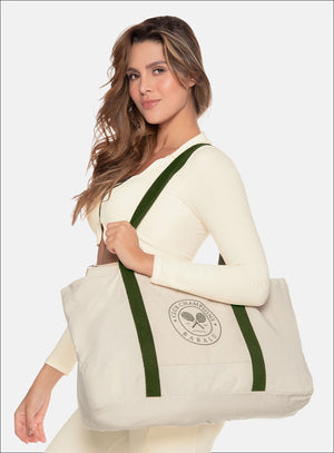 Bolso deportivo color verde para mujer, marca BABALÚ, referencia 109973, vista frontal. Compra al por mayor en int.babalu.com.co en USD.