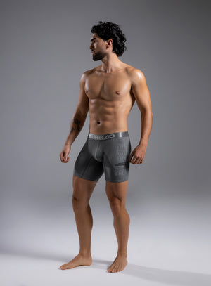 Boxer ad color gris para hombre, marca TARRAO, referencia 17061e, vista lateral. Compra al por mayor en int.babalu.com.co en USD.