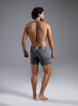 Boxer ad color gris para hombre, marca TARRAO, referencia 17061e, vista trasera. Compra al por mayor en int.babalu.com.co en USD.