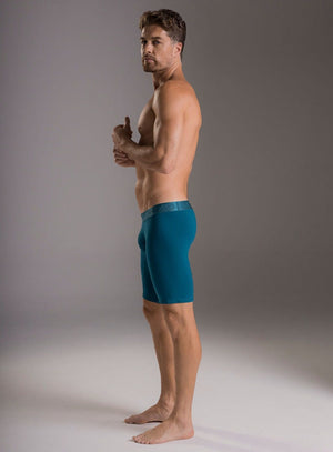 Boxer extra color verde para hombre, marca TARRAO, referencia 775711, vista lateral. Compra al por mayor en int.babalu.com.co en USD.