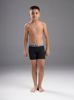 Boxer junior color negro para infantil, referencia 19931, vista frontal. Compra al por mayor en int.babalu.com.co en USD.