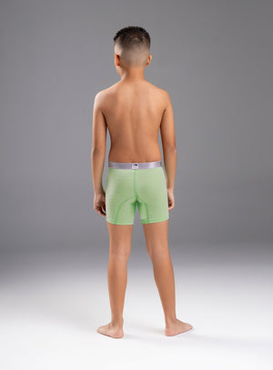 Boxer junior color verde para infantil, referencia 19931, vista detalle. Compra al por mayor en int.babalu.com.co en USD.