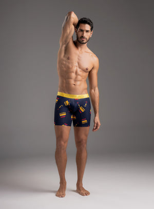 Boxer largo color argentina para hombre, marca TARRAO, referencia 78661, vista frontal. Compra al por mayor en int.babalu.com.co en USD.