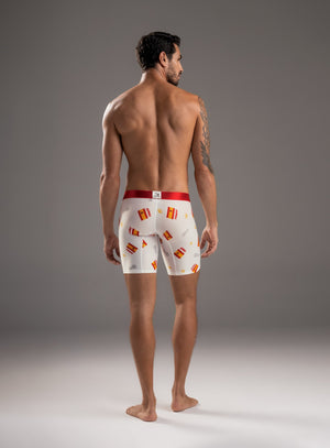 Boxer largo color espana para hombre, marca TARRAO, referencia 78661, vista trasera. Compra al por mayor en int.babalu.com.co en USD.