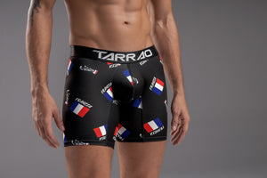 Boxer largo color francia para hombre, marca TARRAO, referencia 78661, vista frontal. Compra al por mayor en int.babalu.com.co en USD.