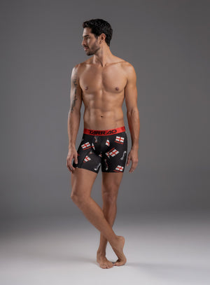 Boxer largo color francia para hombre, marca TARRAO, referencia 78661, vista frontal. Compra al por mayor en int.babalu.com.co en USD.
