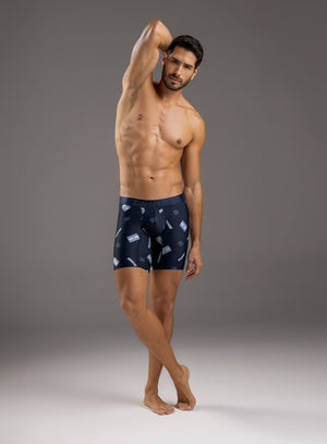 Boxer largo color inglaterra para hombre, marca TARRAO, referencia 78661, vista frontal. Compra al por mayor en int.babalu.com.co en USD.