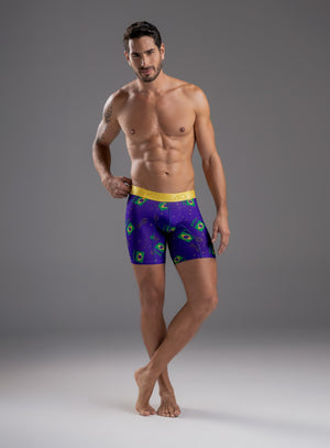 Boxer largo color inglaterra para hombre, marca TARRAO, referencia 78661, vista frontal. Compra al por mayor en int.babalu.com.co en USD.