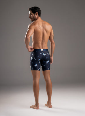 Boxer largo color inglaterra para hombre, marca TARRAO, referencia 78661, vista trasera. Compra al por mayor en int.babalu.com.co en USD.