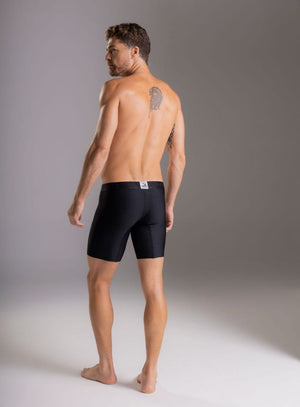 Boxer largo color vino tinto para hombre, marca TARRAO, referencia 622111, vista trasera. Compra al por mayor en int.babalu.com.co en USD.