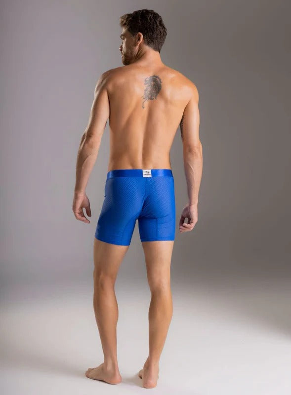 BOXER LARGO MICROFIBRA MALLA