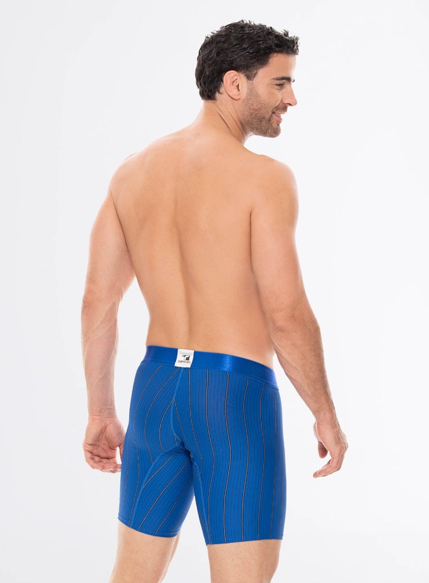 BOXER LARGO MICROFIBRA RAYAS