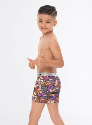 Bóxer largo para niños en microfibra sublimada, no se desgasta ni destiñe Tarrao Tarrao Kids ref 76331B