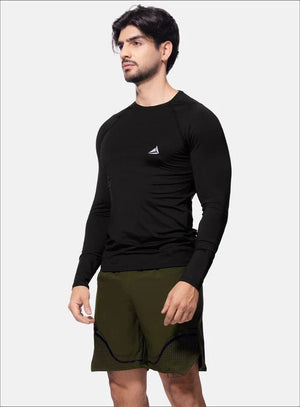 Camibuso deportivo color negro para hombre, marca INIZIO, referencia 84386, vista frontal. Compra al por mayor en int.babalu.com.co en USD.