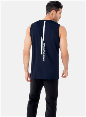 Camisilla deportiva color rojo para mujer, marca INIZIO, referencia 86476, vista trasera. Compra al por mayor en int.babalu.com.co en USD.