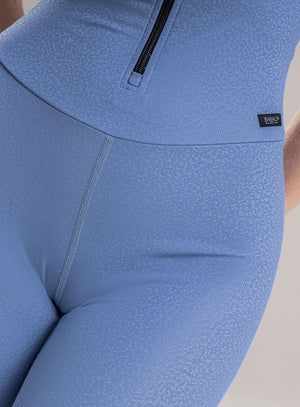 Enterizo deportivo color azul para mujer, marca BABALÚ, referencia 113773, vista detalle. Compra al por mayor en int.babalu.com.co en USD.
