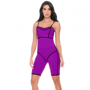 Enterizo deportivo para mujer, marca BABALÚ, referencia 102533, vista detalle. Compra al por mayor en int.babalu.com.co en USD.