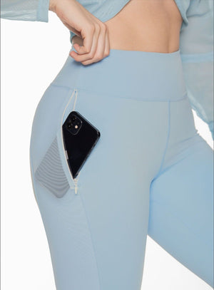 Leggins deportivo color azul para mujer, marca BABALÚ, referencia 110393, vista detalle. Compra al por mayor en int.babalu.com.co en USD.