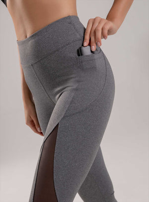 Leggins deportivo color rojo para mujer, marca BABALÚ, referencia 112583, vista frontal. Compra al por mayor en int.babalu.com.co en USD.