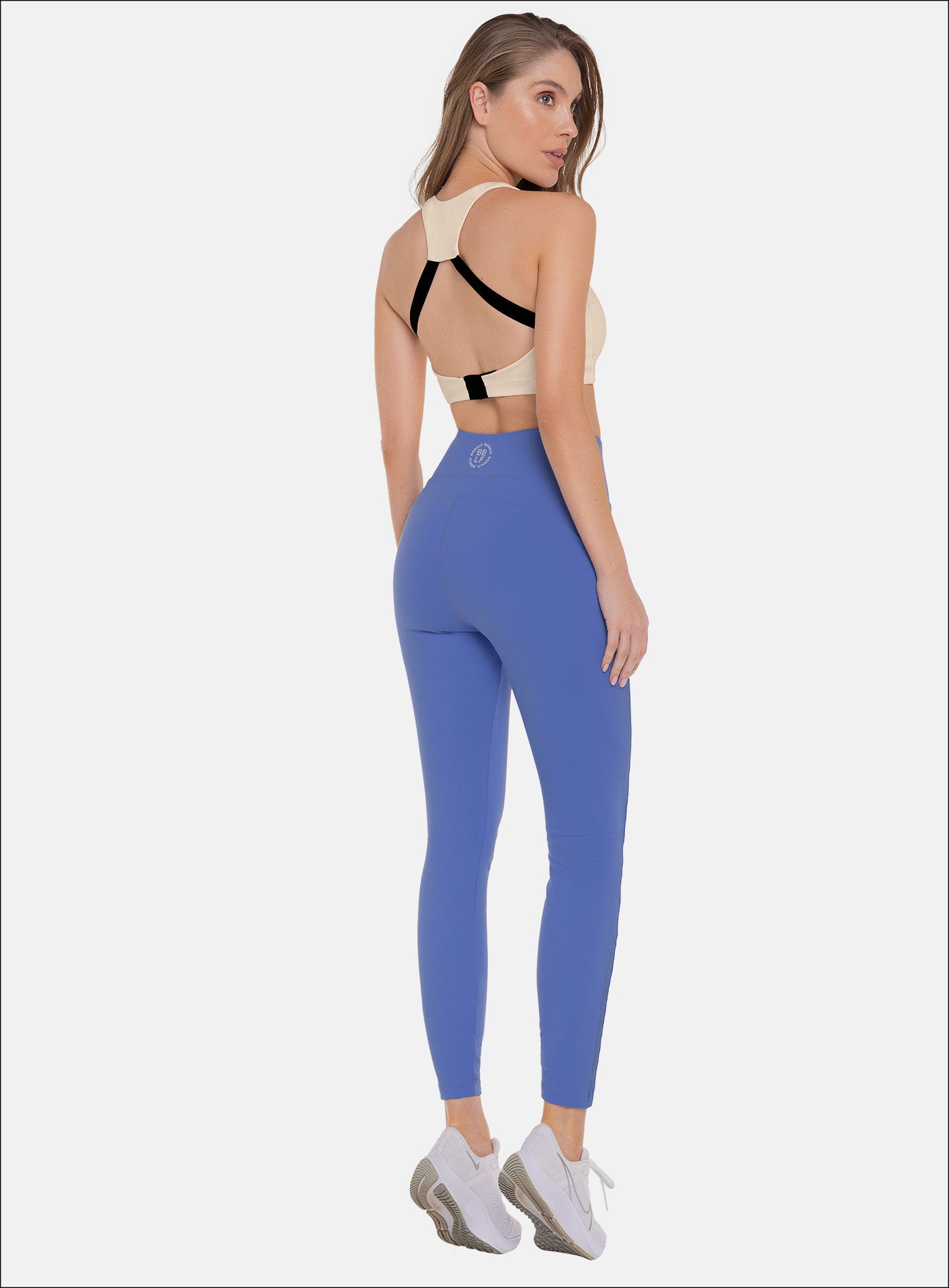 LEGGINS DEPORTIVO CON INSERTO EN MALLA TELA SUPPLEX