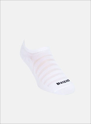Media baleta color blanco para hombre, marca INIZIO, referencia 1553, vista lateral. Compra al por mayor en int.babalu.com.co en USD.
