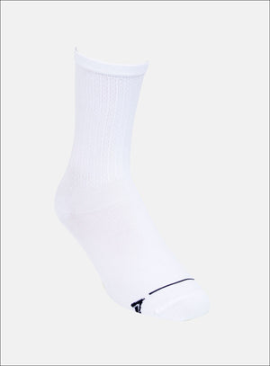 Media canillera color blanco para hombre, marca INIZIO, referencia 0603, vista lateral. Compra al por mayor en int.babalu.com.co en USD.
