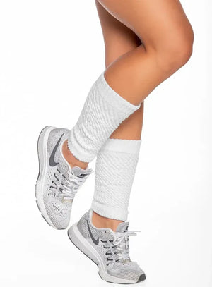 Media deportiva color blanco para mujer, marca BABALÚ, referencia 1123, vista detalle. Compra al por mayor en int.babalu.com.co en USD.