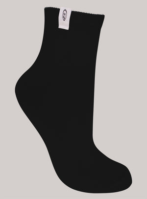 Media deportiva color negro para mujer, marca BABALÚ, referencia 92763, vista frontal. Compra al por mayor en int.babalu.com.co en USD.