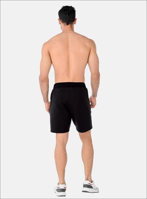 Pantaloneta deportiva color verde para hombre, marca INIZIO, referencia 86406, vista trasera. Compra al por mayor en int.babalu.com.co en USD.