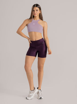 Short deportivo color rosado neon para mujer, marca BABALÚ, referencia 114433, vista frontal. Compra al por mayor en int.babalu.com.co en USD.