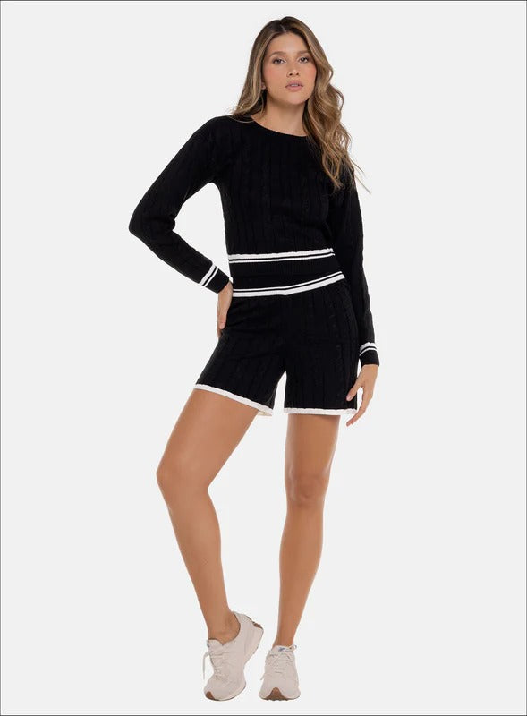 SHORT TEJIDO EN HILO