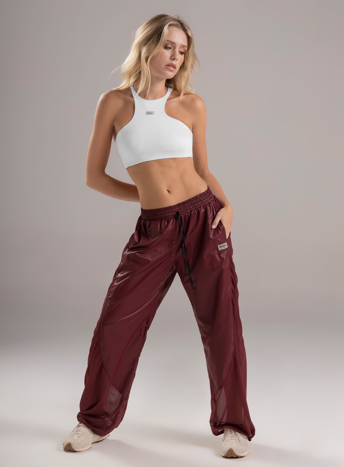 POLYESTER ATHLETIC PANTS - SPECIAL PRICE