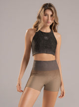 TOP DEPORTIVO TEJIDO JACQUARD EN DEGRADE