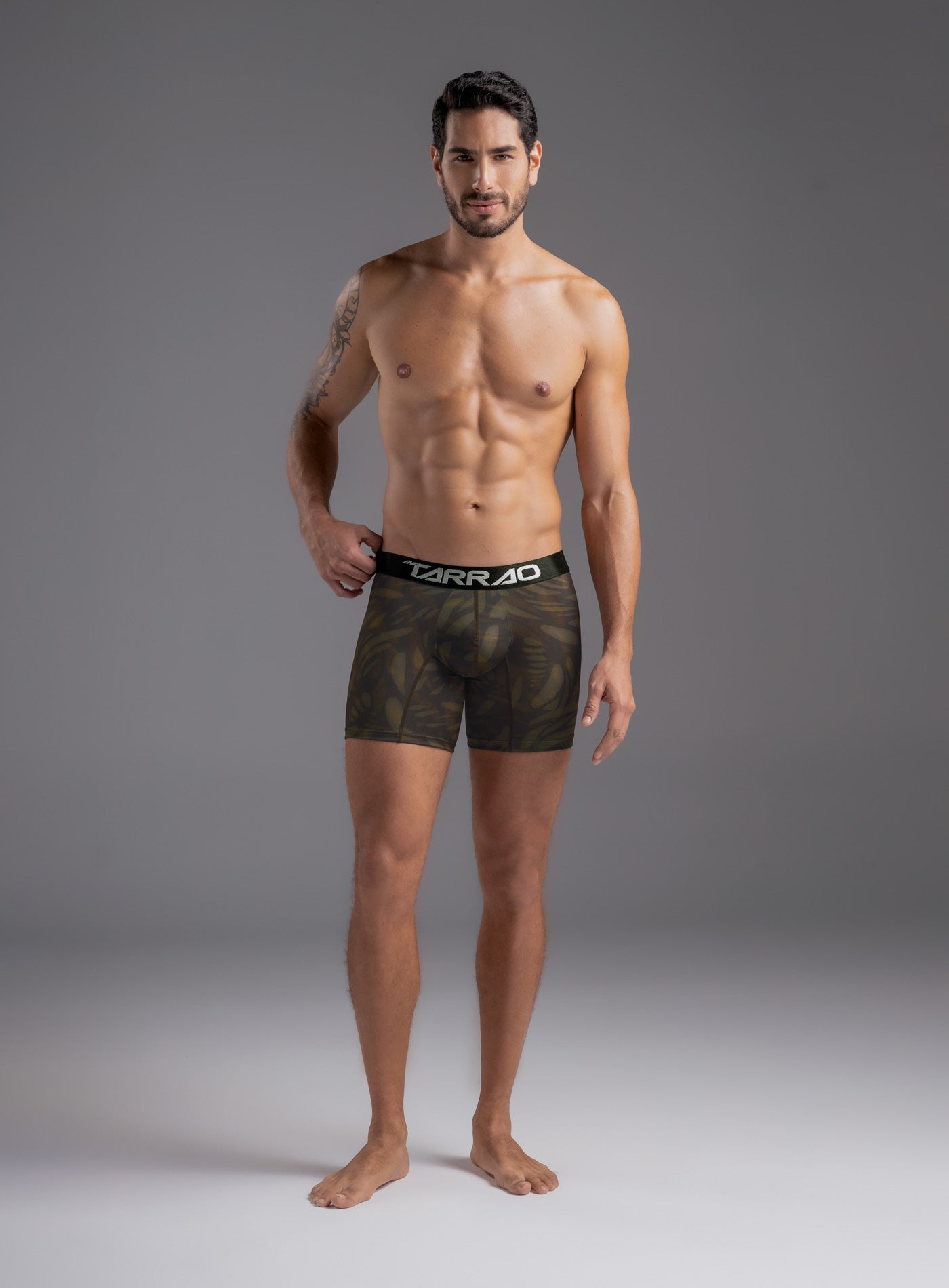 LONG-LEG MICROFIBER BOXERS