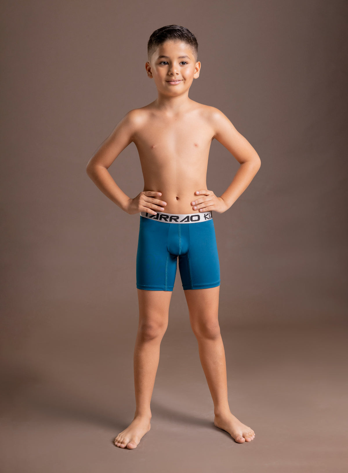 Boxer junior color verde para infantil, marca TARRAO, referencia 77931, vista frontal. Compra al por mayor en int.babalu.com.co en USD.
