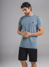 CAMISETA DEPORTIVA EN TELA CON DISEÑO