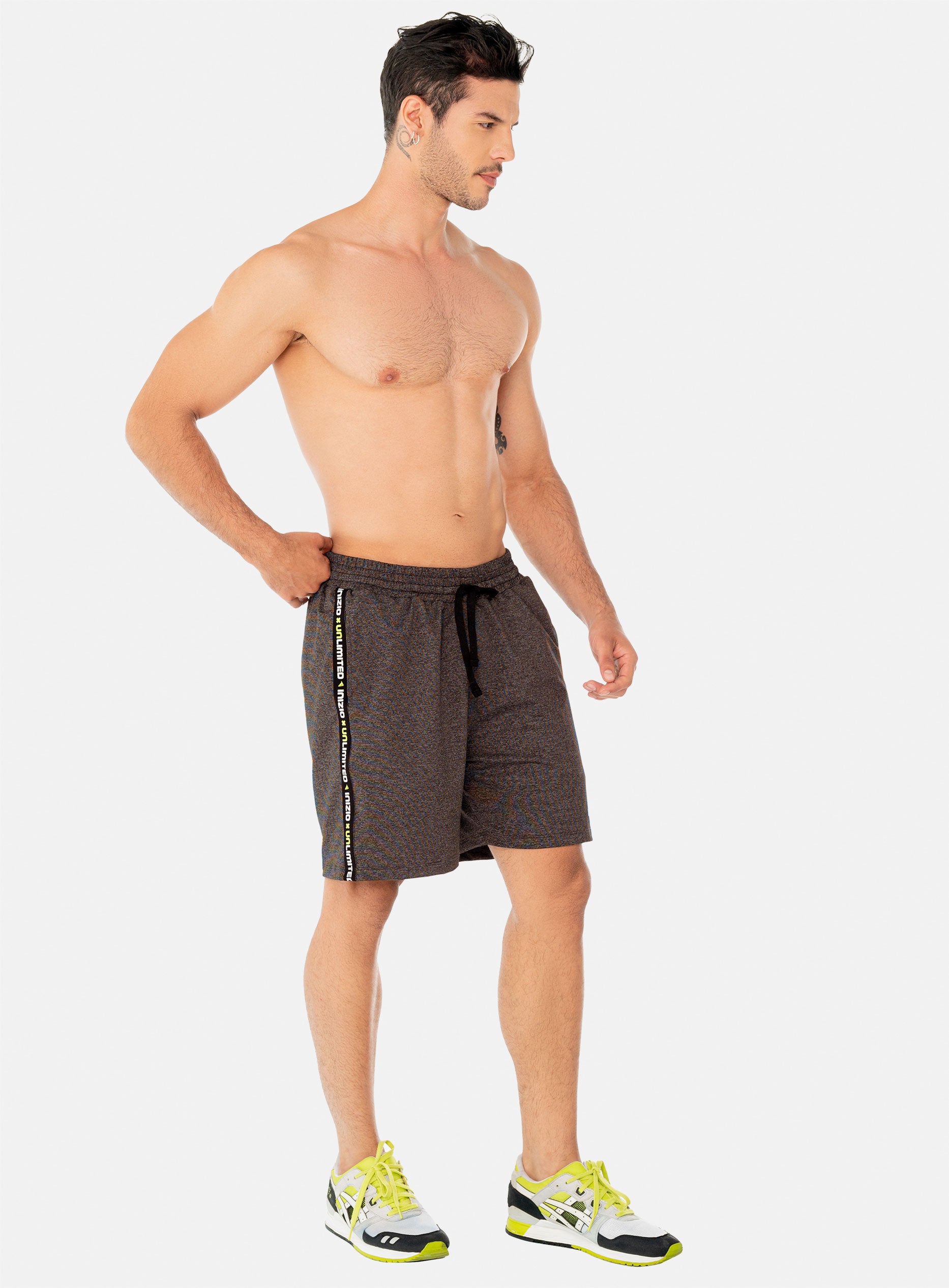 PANTALONETA DEPORTIVA  POLIÉSTER CON SHORT INTERNO