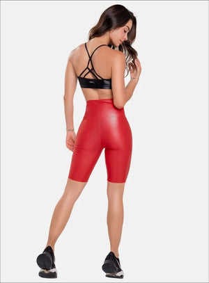 Biker deportivo color gris para mujer, marca BABALÚ, referencia 92183, vista trasera. Compra al por mayor en int.babalu.com.co en USD.