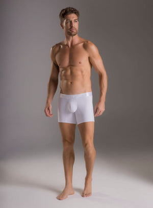 Boxer corto color blanco para hombre, marca TARRAO, referencia 18551, vista frontal. Compra al por mayor en int.babalu.com.co en USD.