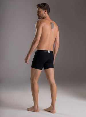 Boxer corto color blanco para hombre, marca TARRAO, referencia 18551, vista trasera. Compra al por mayor en int.babalu.com.co en USD.