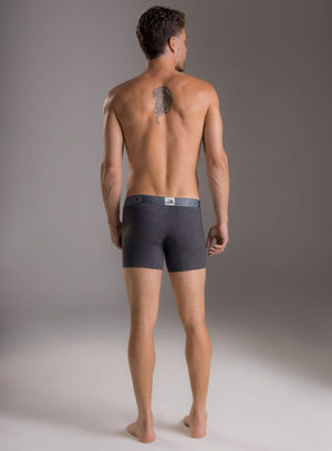 Boxer corto color negro para hombre, marca TARRAO, referencia 18551, vista trasera. Compra al por mayor en int.babalu.com.co en USD.