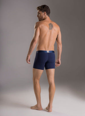 Boxer corto color vino tinto para hombre, marca TARRAO, referencia 18551, vista trasera. Compra al por mayor en int.babalu.com.co en USD.