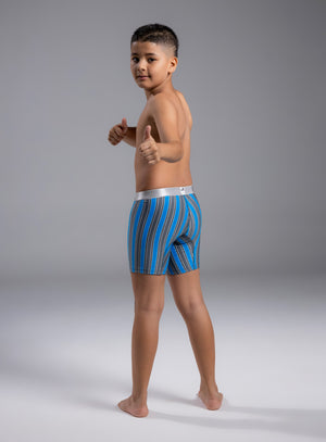Boxer junior color azul para infantil, marca TARRAO, referencia 19931b, vista detalle. Compra al por mayor en int.babalu.com.co en USD.