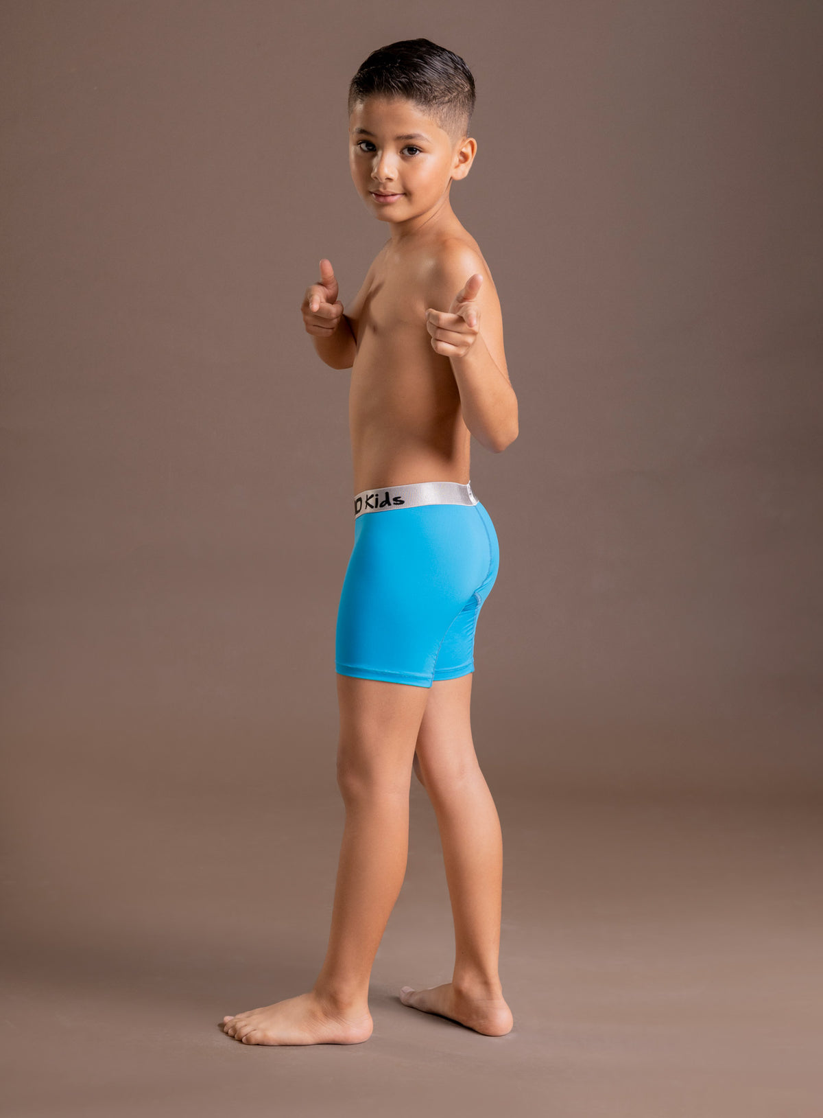 Boxer junior color azul para infantil, marca TARRAO, referencia 77931, vista detalle. Compra al por mayor en int.babalu.com.co en USD.