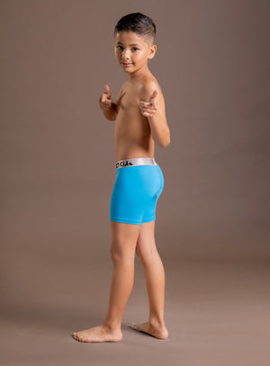 Boxer junior color azul para infantil, marca TARRAO, referencia 77931, vista detalle. Compra al por mayor en int.babalu.com.co en USD.