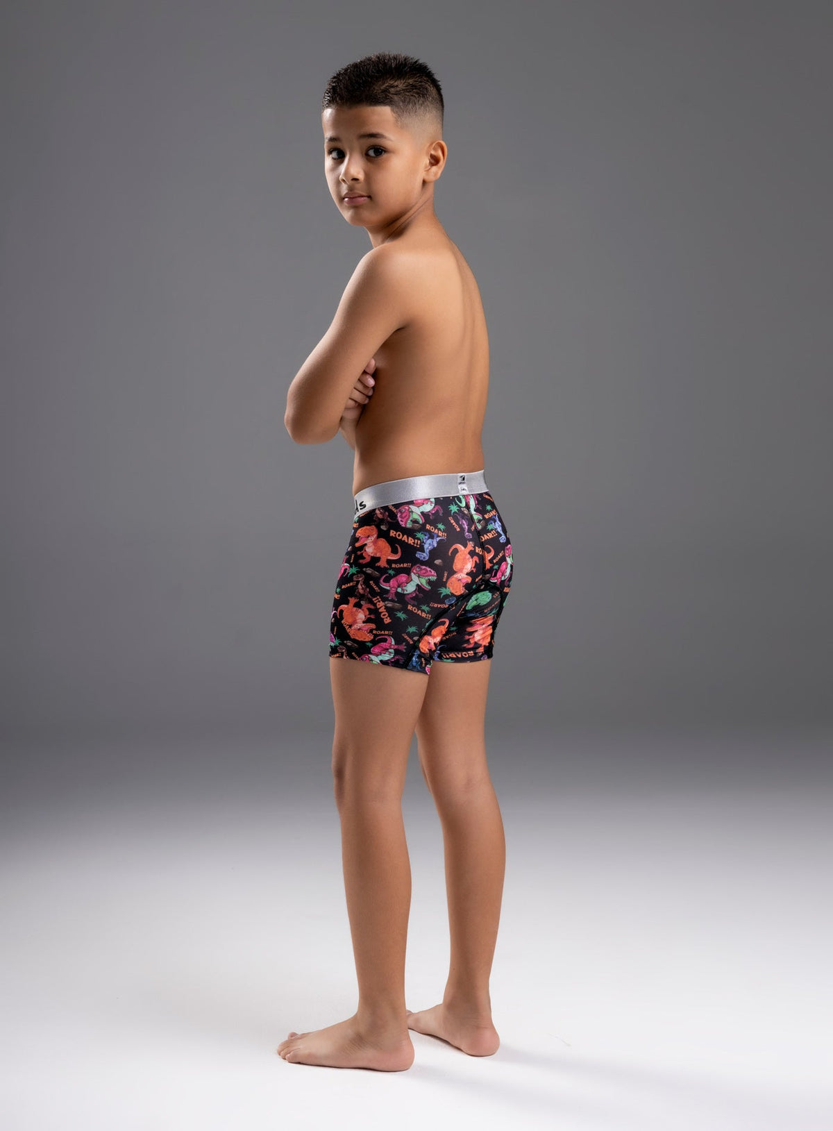 Boxer junior color naranja para infantil, marca TARRAO, referencia 76331h, vista lateral. Compra al por mayor en int.babalu.com.co en USD.