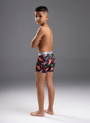 Boxer junior color naranja para infantil, marca TARRAO, referencia 76331h, vista lateral. Compra al por mayor en int.babalu.com.co en USD.